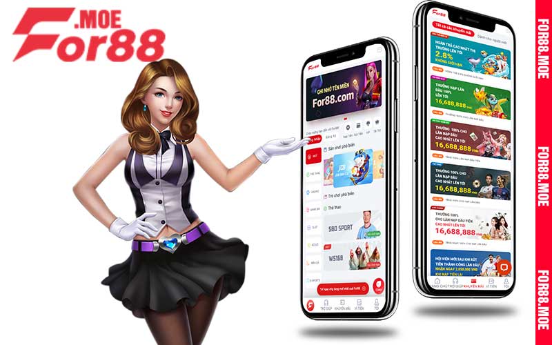 Tải app For88 - Ứng dụng cá cược thông minh 2024